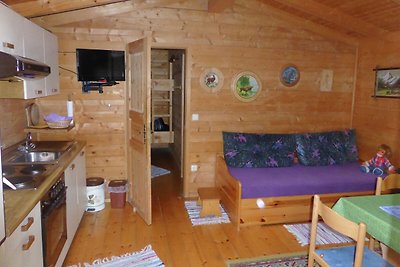 Cabaña de madera independiente en Baviera con...