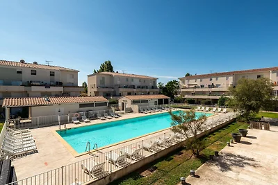 Klimatisiertes Apartment mit Poolblick für 4...