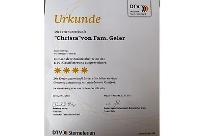 Ferienwohnung in Mauth mit Sauna