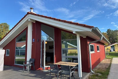 Skandinavisches Ferienhaus mit Sauna in Bad...