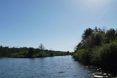 Hausboot in Loitz mit Schwimmbecken