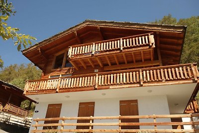 Chalet in Veysonnaz mit Balkon