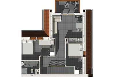 Komfortable 3-Raum Ferienwohnung, Rewal-ehema...