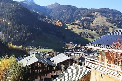 Apartment in Arêches mit Bergblick
