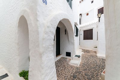 Ferienhaus in Binibeca Vell mit Meerblick
