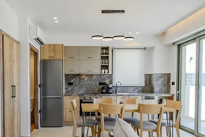 Villa in Mariou mit Pool und Ausblick