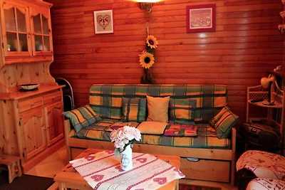 Wohnung im Dorf mit Blick auf die Pisten