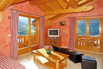 Modernes Chalet mit Balkon