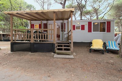 Casa mobile a Lido di Spina con bosco