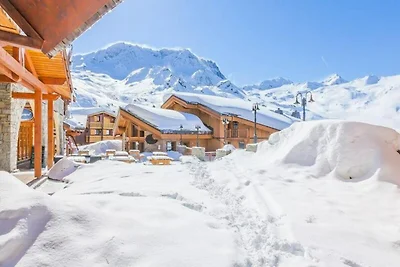 Apartment in Val Thorens mit Zugang zum Spa