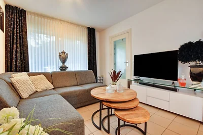 Ferienhaus mit einer überdachten Terrasse
