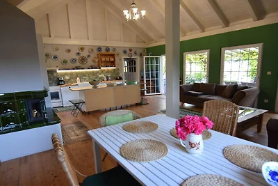 Haus mit Privatstrand am See, Whirlpool und...