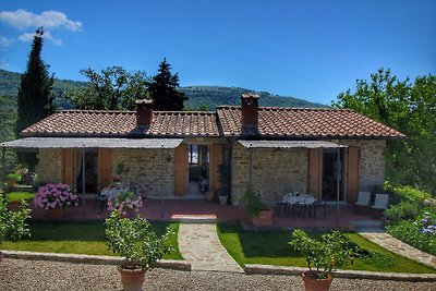 Bauernhaus in Loro Ciuffenna mit Garten