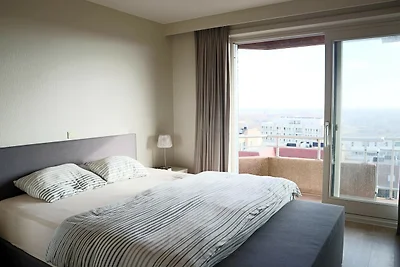 Appartement in Nieuwpoort met zeezicht