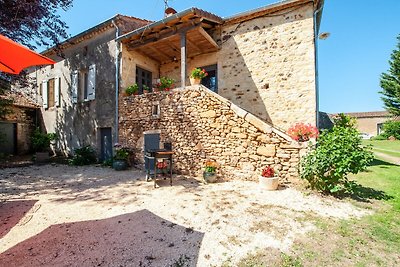 Ferienhaus mit privatem Pool in Loubéjac.