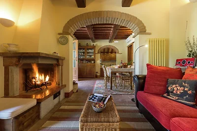 Geweldige villa in Cortona met een zwembad
