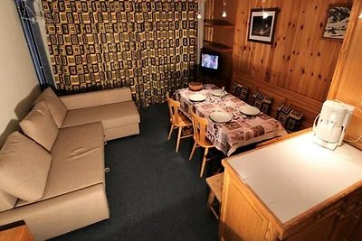 Apartment in Tignes mit Seeblick