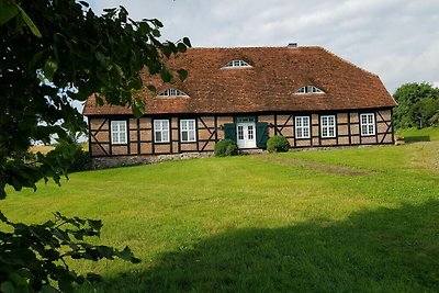 In het oude landhuis