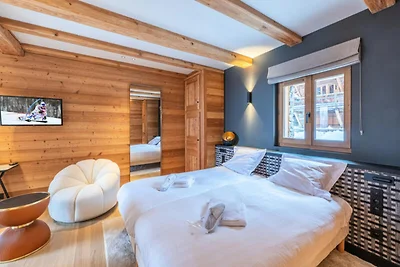Chalet in Alpe d'Huez mit Spa und Skizugang