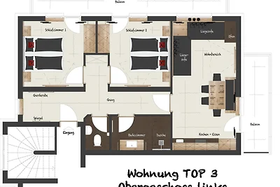 Appartement nahe des Skigebietes in Mayrhofen