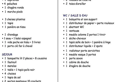 Studio für 4 Personen