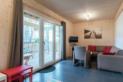 Invitante chalet con vasca idromassaggio