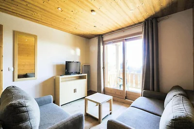 Wohnung in Flaine mit Bergblick