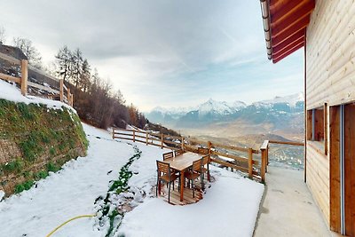 Chalet in Les Agettes mit Terrasse