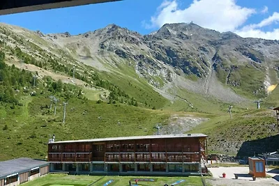 Wohnung in Arc 2000 mit Blick auf die Pisten