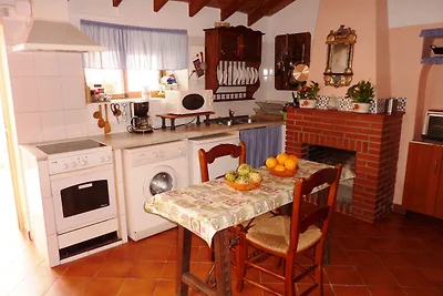 Ferienhaus mit privater Terrasse und Pool