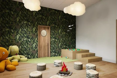 Ferienhaus in Alpen mit Skipiste