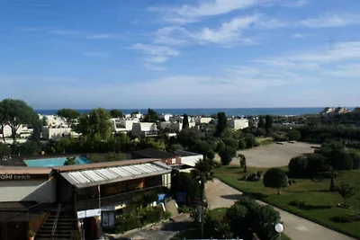 Ferienhaus in Port Nature mit Meerblick