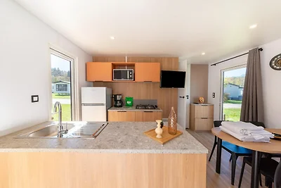 Premium-Wohnwagen in Érezée mit Terrasse