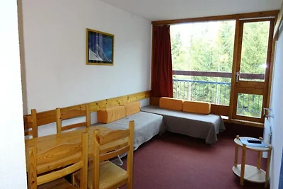 Studio für 4 Personen, in der Nähe der Pisten...