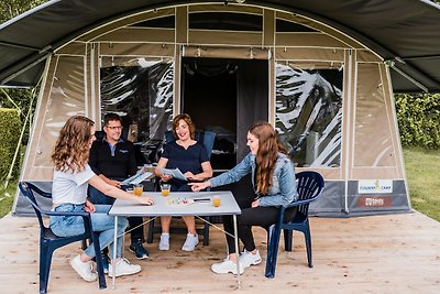 Leuke tentlodge aan de rand van een bos