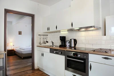 Teil eines Bauernhauses mit privater Terrasse