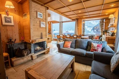 Wohnung in Méribel mit Spa und Skizugang