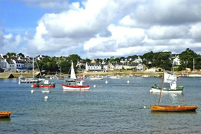 Stenen huis bij Torche Strand