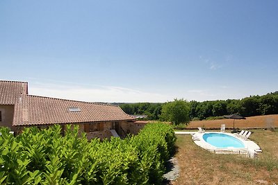 Spacious Holiday Home in Roussines with Priva...