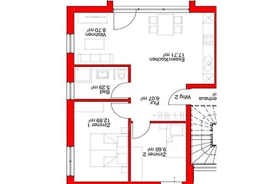 Ferienwohnung mit 1 Schlafzimmer