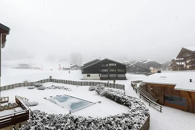 Wohnung in Morillon mit Balkon