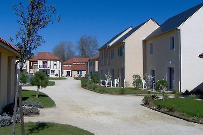 Buntes Haus in einer schlossreichen Umgebung ...