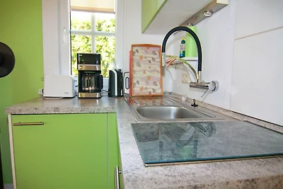 Ferienhaus mit Kamin am Achterwasser in Lütow