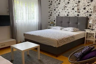 Apartments Lara Rab - Studio Apartment with...