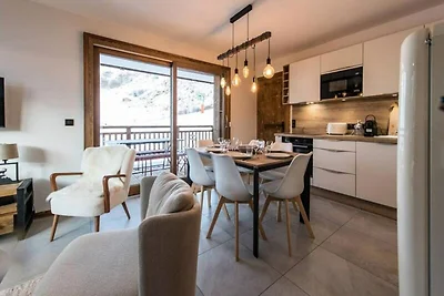 Apartment in Valmeinier an den Skipisten