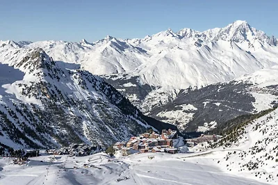 Apartment in Arc 2000 mit Blick auf die...