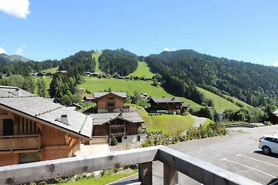 Chalet in Les Gets mit Bergblick