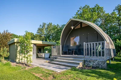 Luxuriöses Zelthaus mit Infrarotsauna