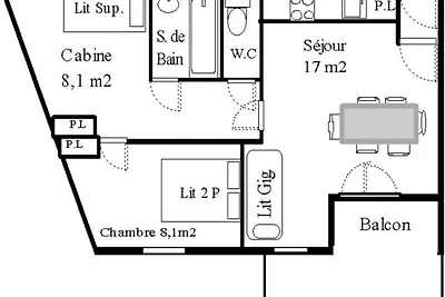 Dachgeschosswohnung mit unverbautem Bergblick