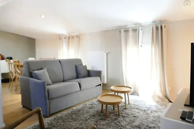 Renoviertes T2 für 4 in der Nähe des Parks